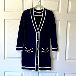 Boston Proper long sleeved sweater dress